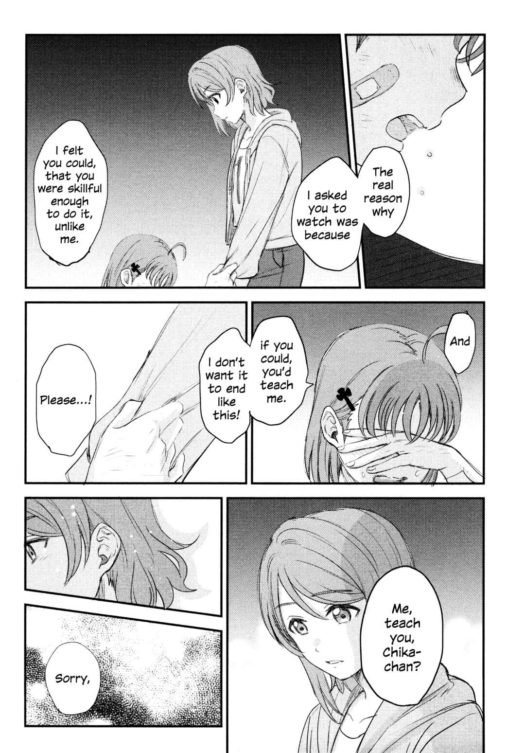 Love Live! Sunshine!! - A Love-Tinted Aquamarine (Doujinshi) Chapter 5 - Page 46
