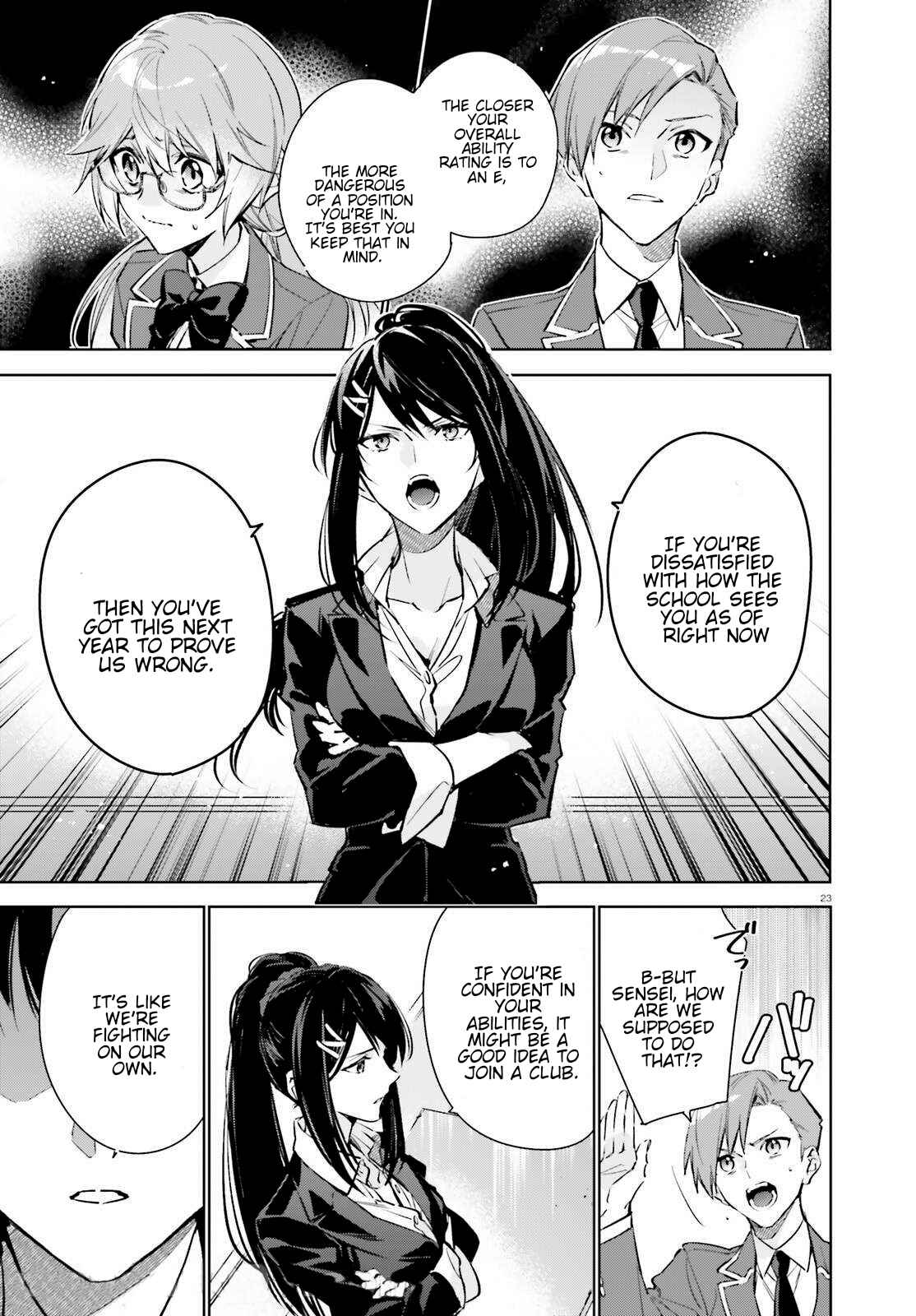 Youkoso Jitsuryoku Shijou Shugi no Kyoushitsu e: 2-nensei-hen Chapter 1 - Page 22