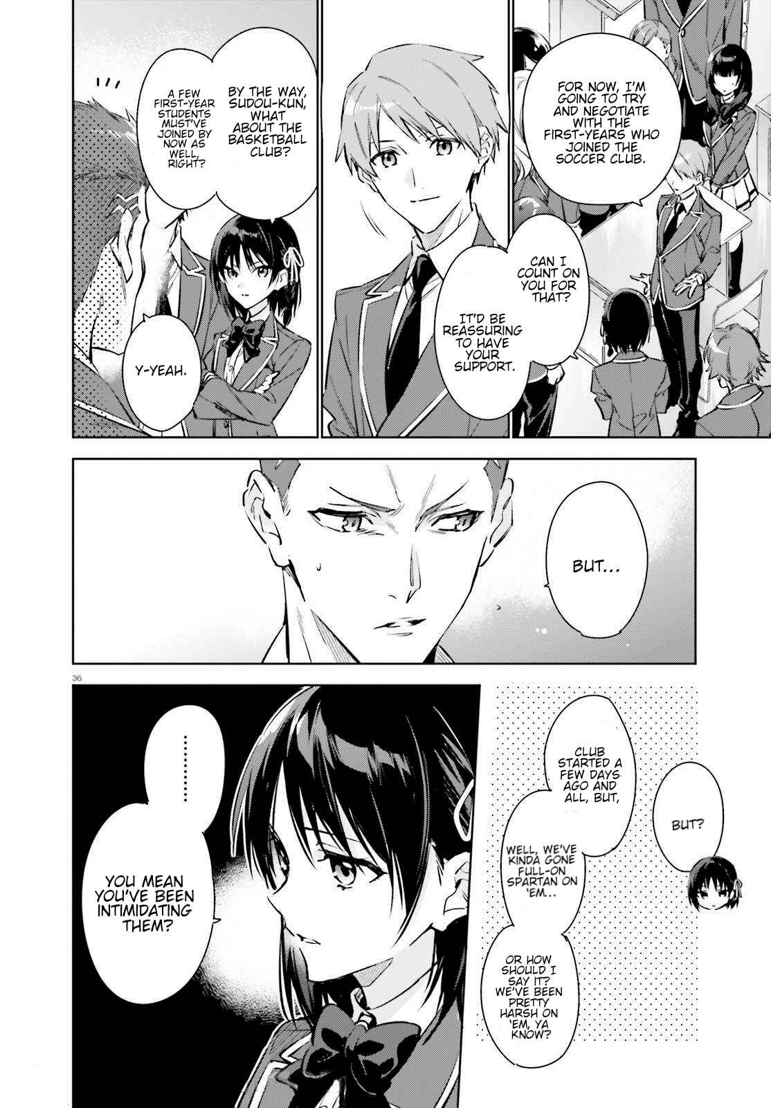 Youkoso Jitsuryoku Shijou Shugi no Kyoushitsu e: 2-nensei-hen Chapter 1 - Page 35