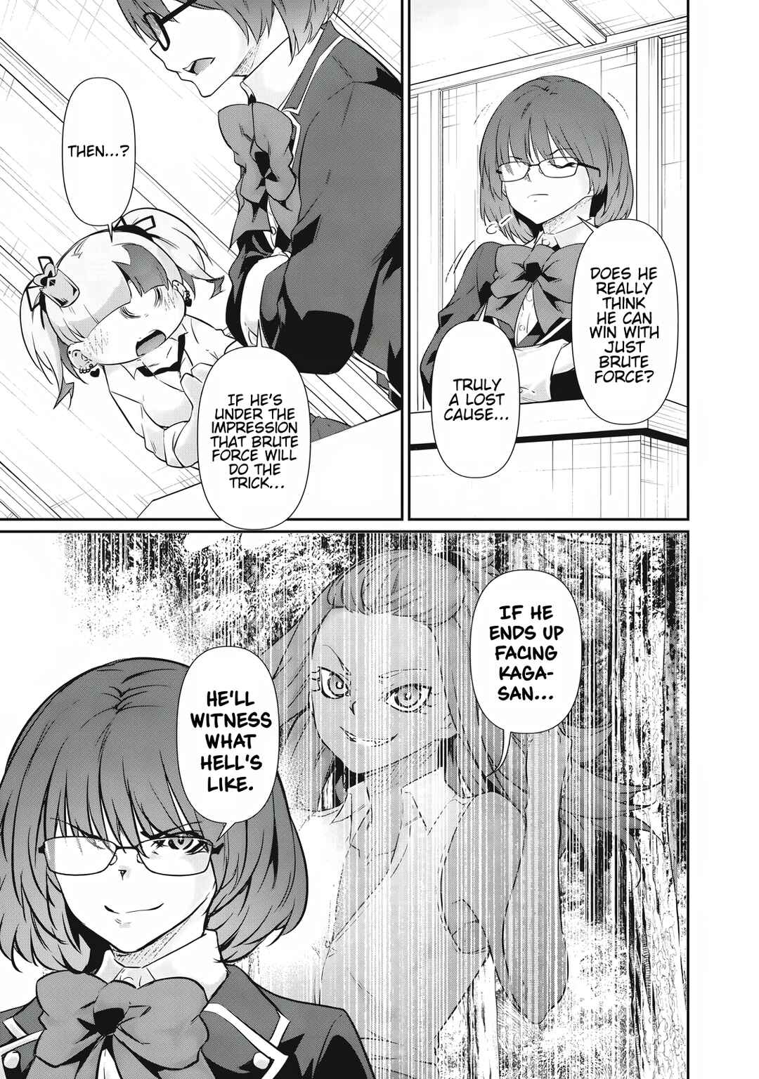 Hacking Ghost ~Karada ni Shika Kachi no Nai Gakuen~ Chapter 38 - Page 3
