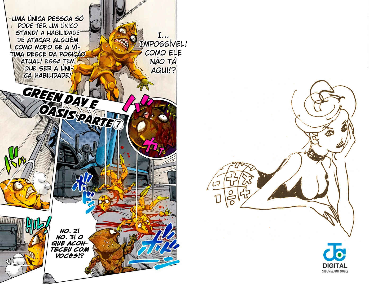 JoJo no Kimyou na Bouken: Part 5 - Ougon no Kaze Color-ban Chapter 121 - Page 1