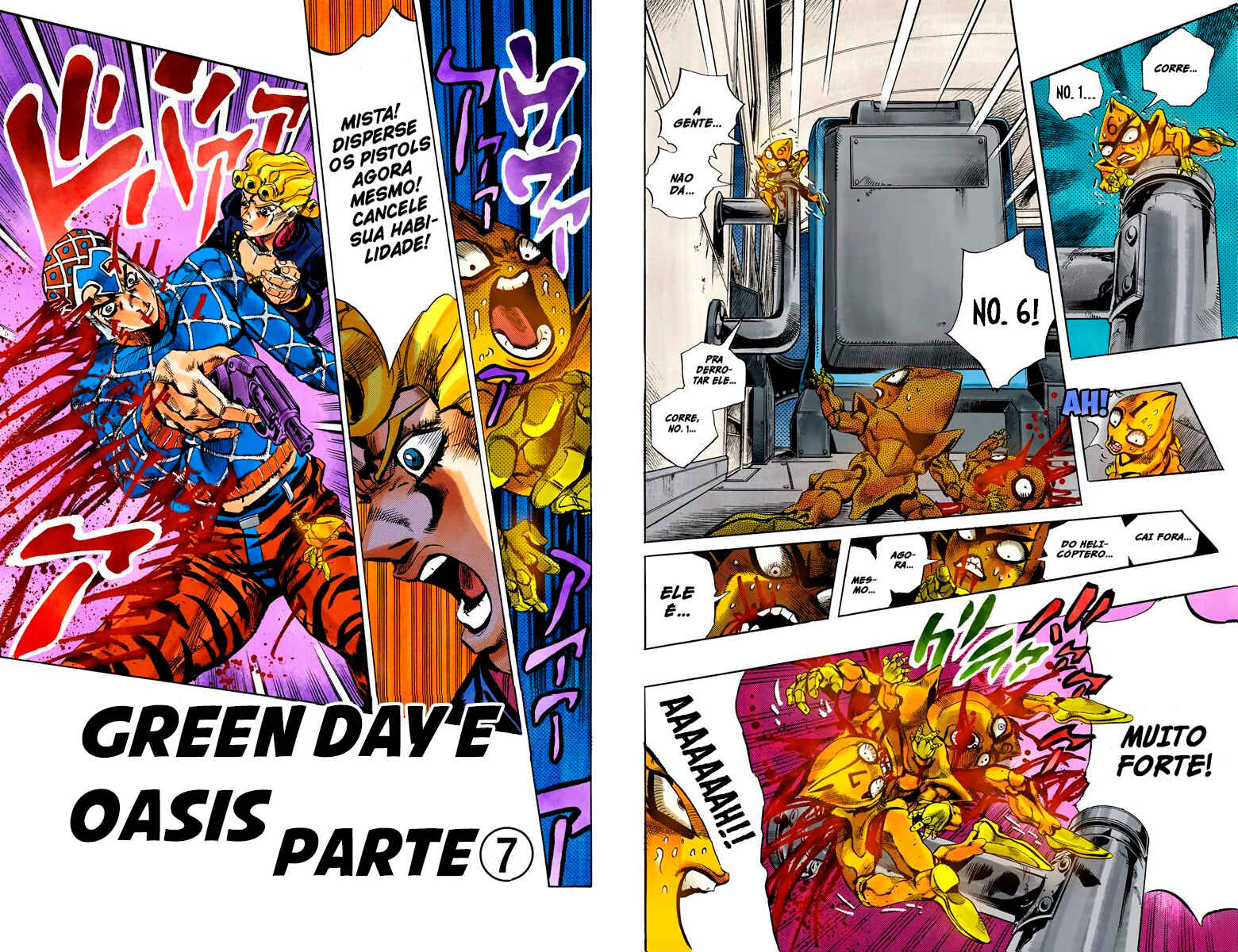 JoJo no Kimyou na Bouken: Part 5 - Ougon no Kaze Color-ban Chapter 121 - Page 2