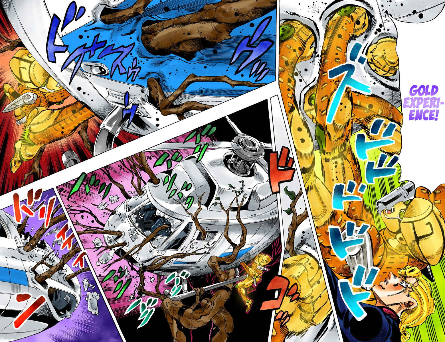 JoJo no Kimyou na Bouken: Part 5 - Ougon no Kaze Color-ban Chapter 121 - Page 5