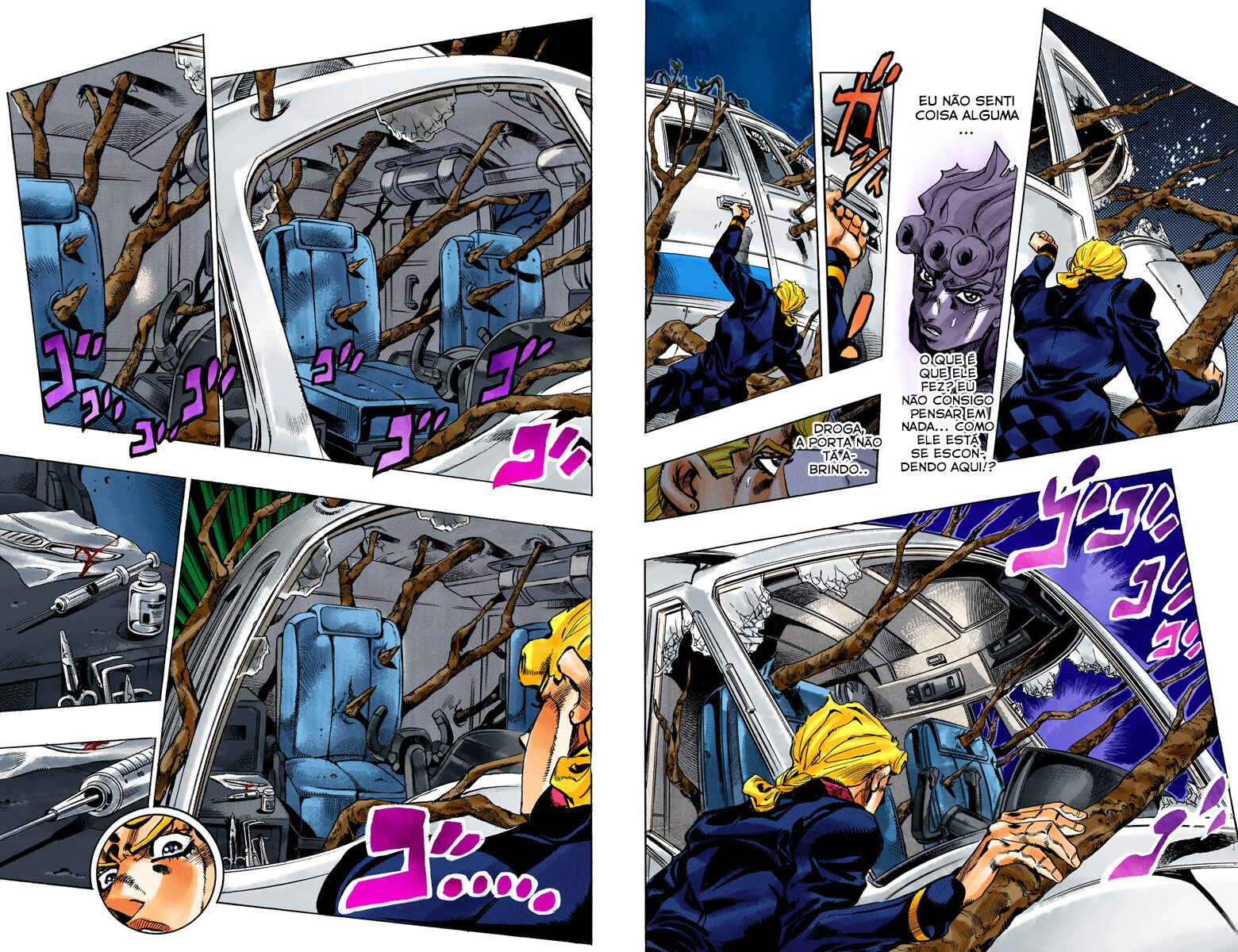 JoJo no Kimyou na Bouken: Part 5 - Ougon no Kaze Color-ban Chapter 121 - Page 6