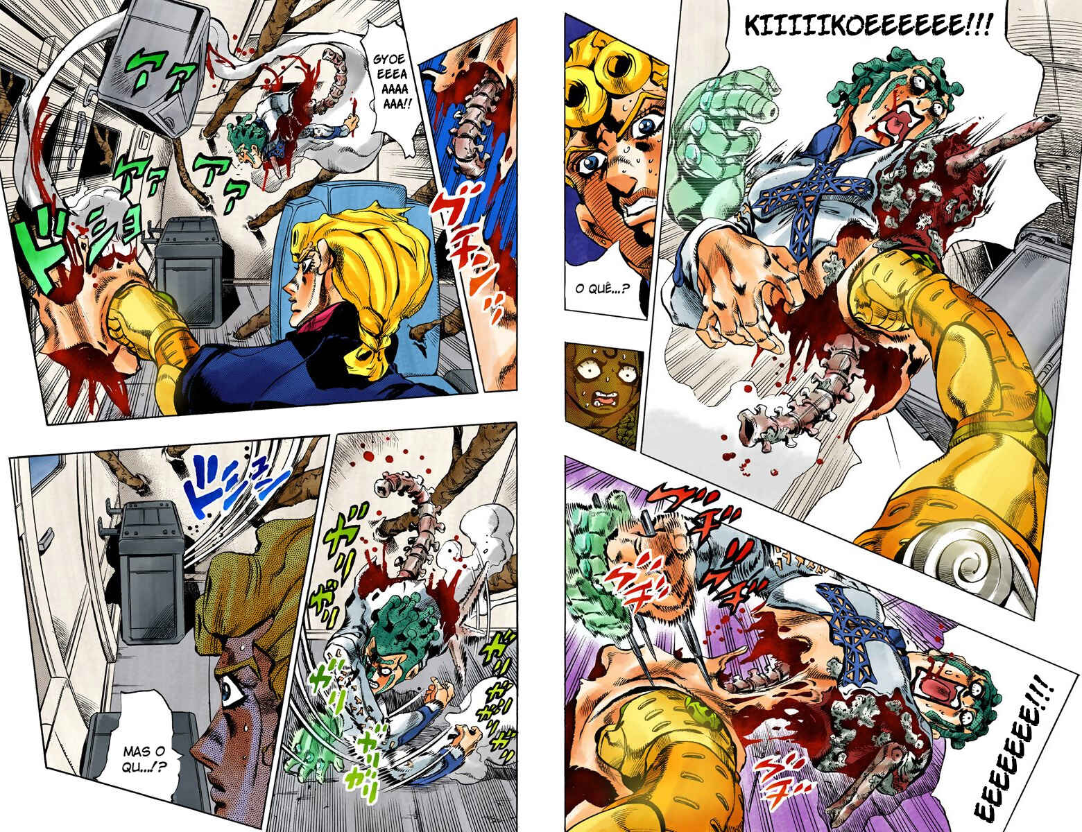 JoJo no Kimyou na Bouken: Part 5 - Ougon no Kaze Color-ban Chapter 121 - Page 9