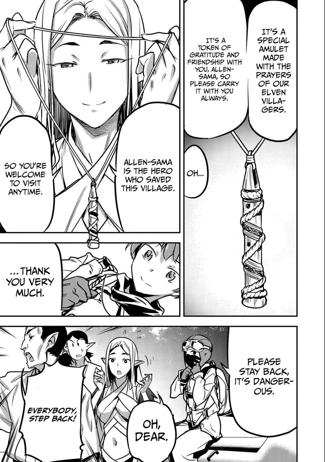 Chounin A wa Akuyaku Reijou o Doushitemo Sukuitai: Dobu to Sora to Koori no Himegimi Chapter 9 - Page 22