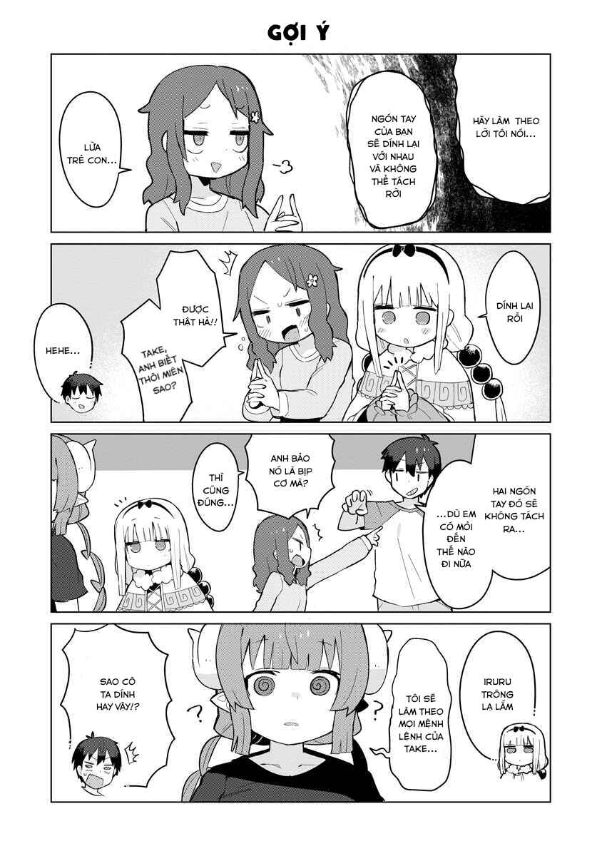 Kobayashi-san Chi no Maid Dragon - Iruru wa Koi toka Wakarimasen! Chapter 4 - Page 12