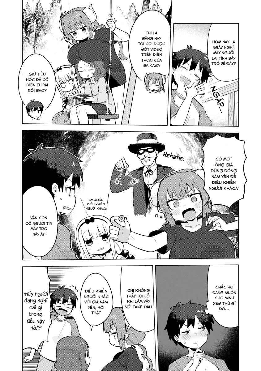 Kobayashi-san Chi no Maid Dragon - Iruru wa Koi toka Wakarimasen! Chapter 4 - Page 3