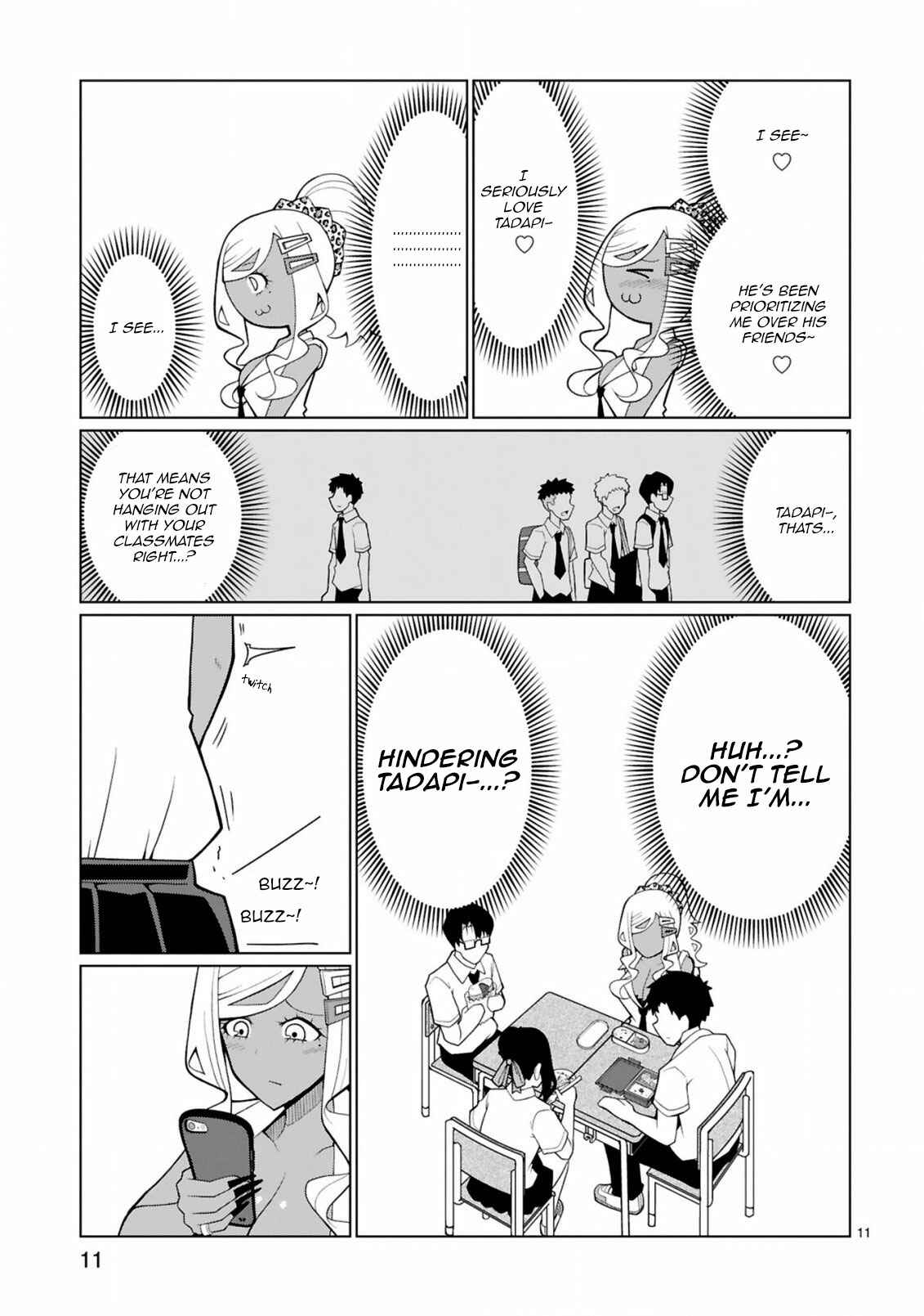 Tedama ni Toritai Kurokiya-san Chapter 9 - Page 11