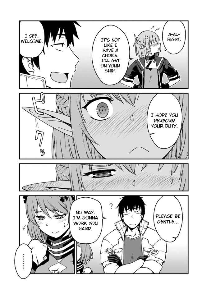 Mezametara Saikyou Soubi to Uchuusen-mochi datta node, Ikkodate Mezashite Youhei to shite Jiyuu ni Ikitai Chapter 8.1 - Page 13