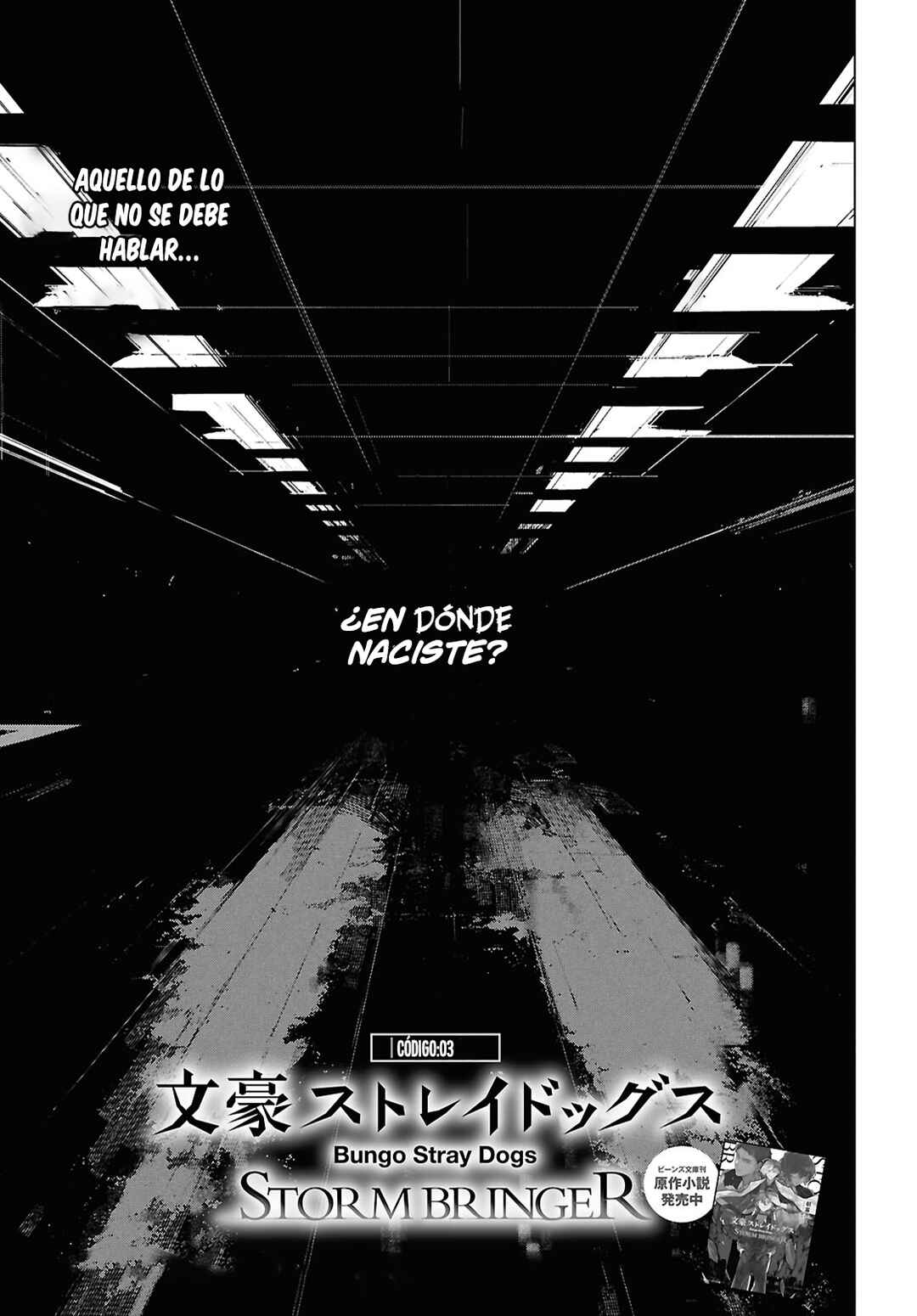 Bungou Stray Dogs: STORM BRINGER Chapter 3 - Page 3