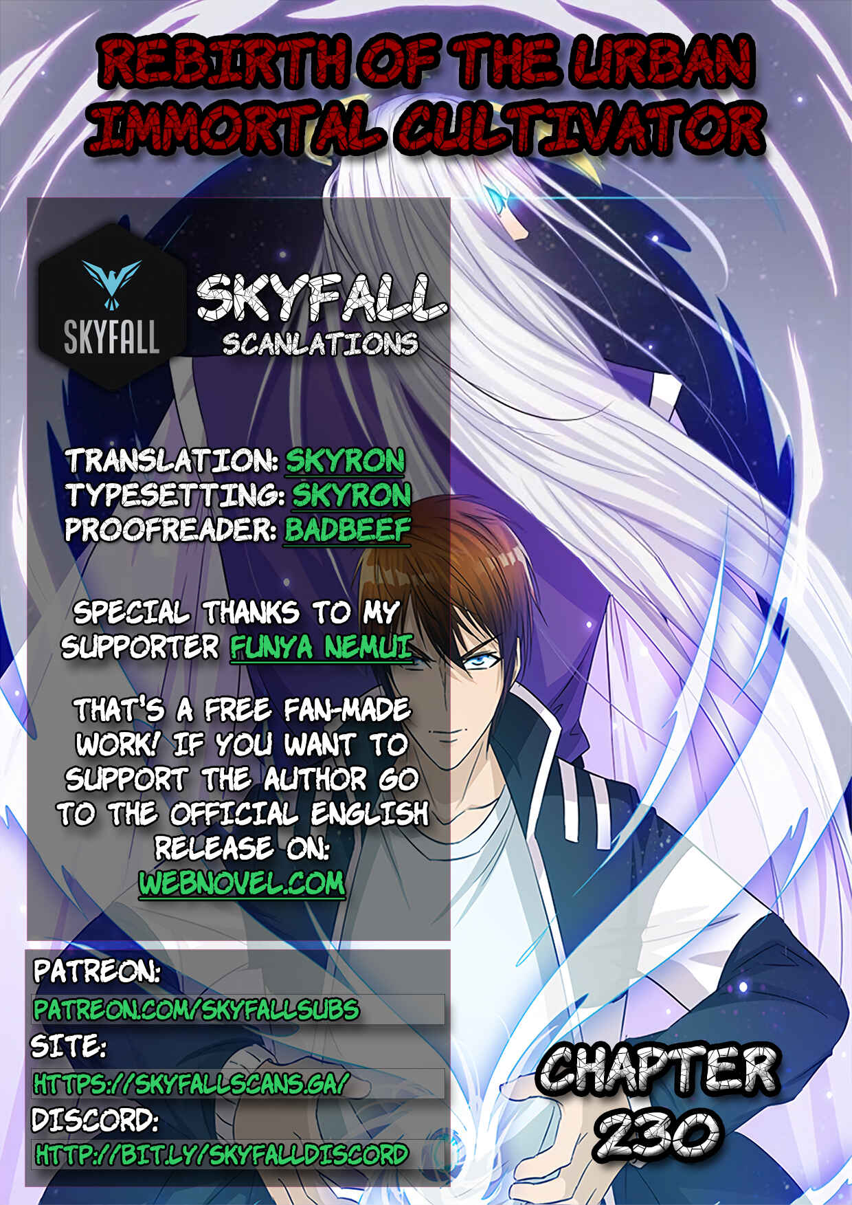 Rebirth of the Urban Immortal Cultivator Chapter 230 - Page 1