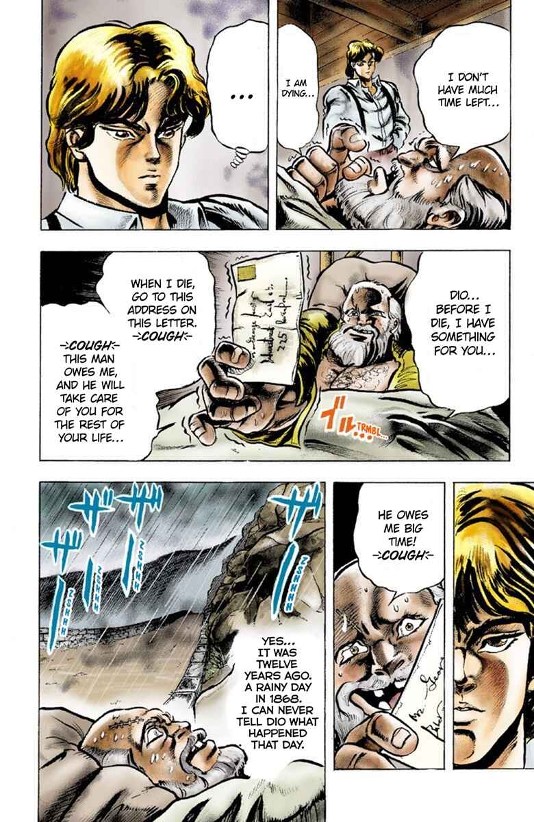 JoJo no Kimyou na Bouken: Part 1 - Phantom Blood Color-ban Chapter 1 - Page 13