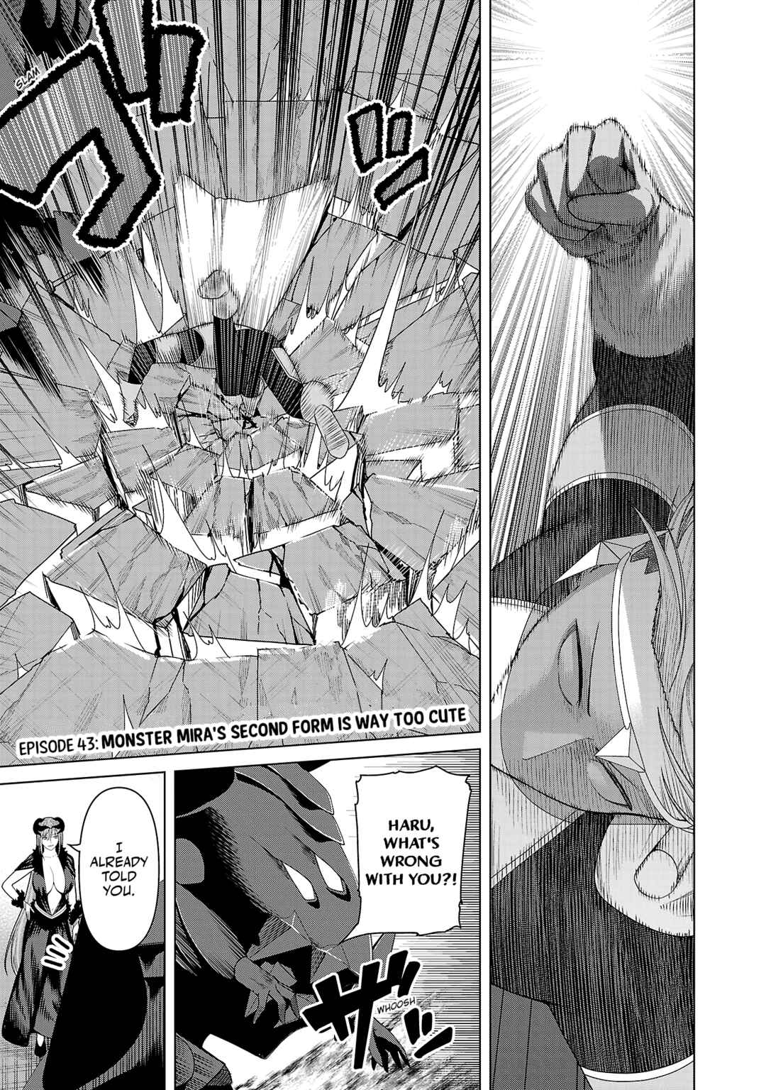 Kaijin Mira no Dai-2 Keitai ga Kawaisugiru Chapter 43 - Page 1