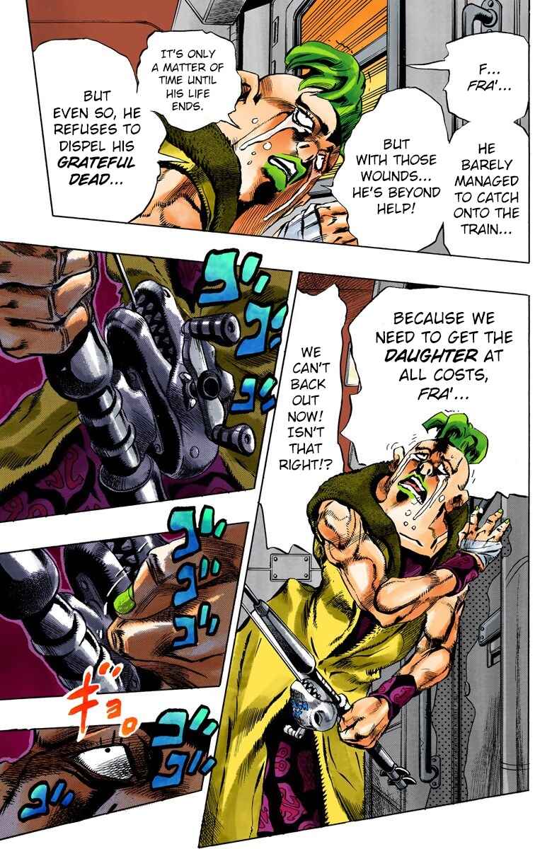 JoJo no Kimyou na Bouken: Part 5 - Ougon no Kaze Color-ban Chapter 56 - Page 14