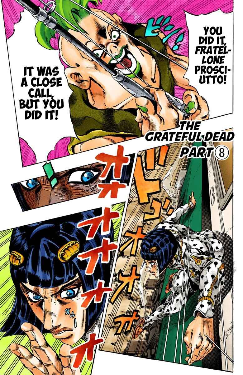 JoJo no Kimyou na Bouken: Part 5 - Ougon no Kaze Color-ban Chapter 56 - Page 2