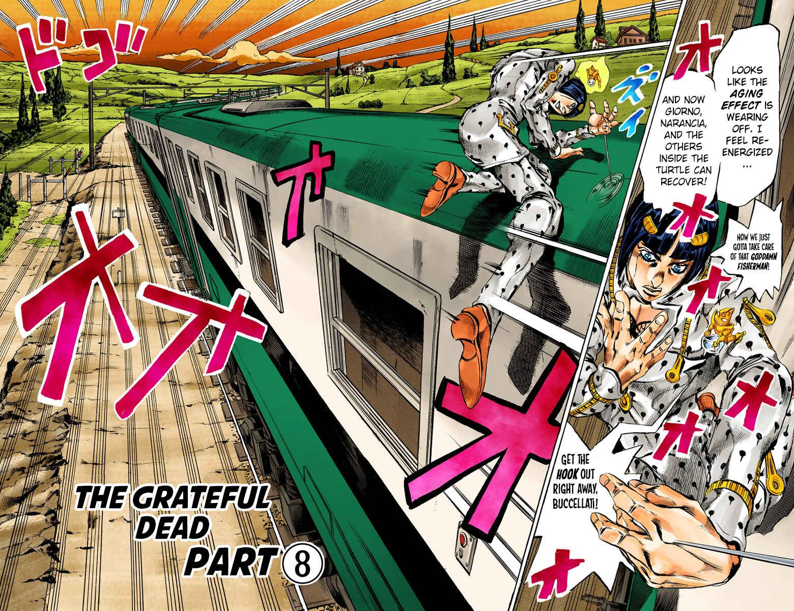 JoJo no Kimyou na Bouken: Part 5 - Ougon no Kaze Color-ban Chapter 56 - Page 3