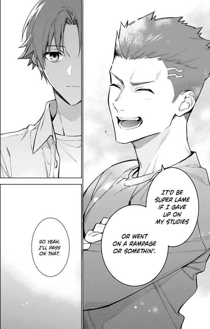 Youkoso Jitsuryoku Shijou Shugi no Kyoushitsu e: 2-nensei-hen Chapter 13 - Page 22