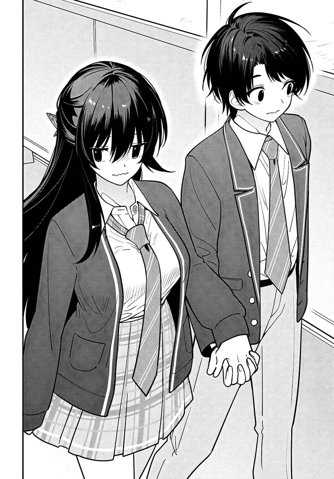Tonari no Seki no Yankee Shimizu-san ga Kami wo Kuroku Sometekita Chapter 14 - Page 12