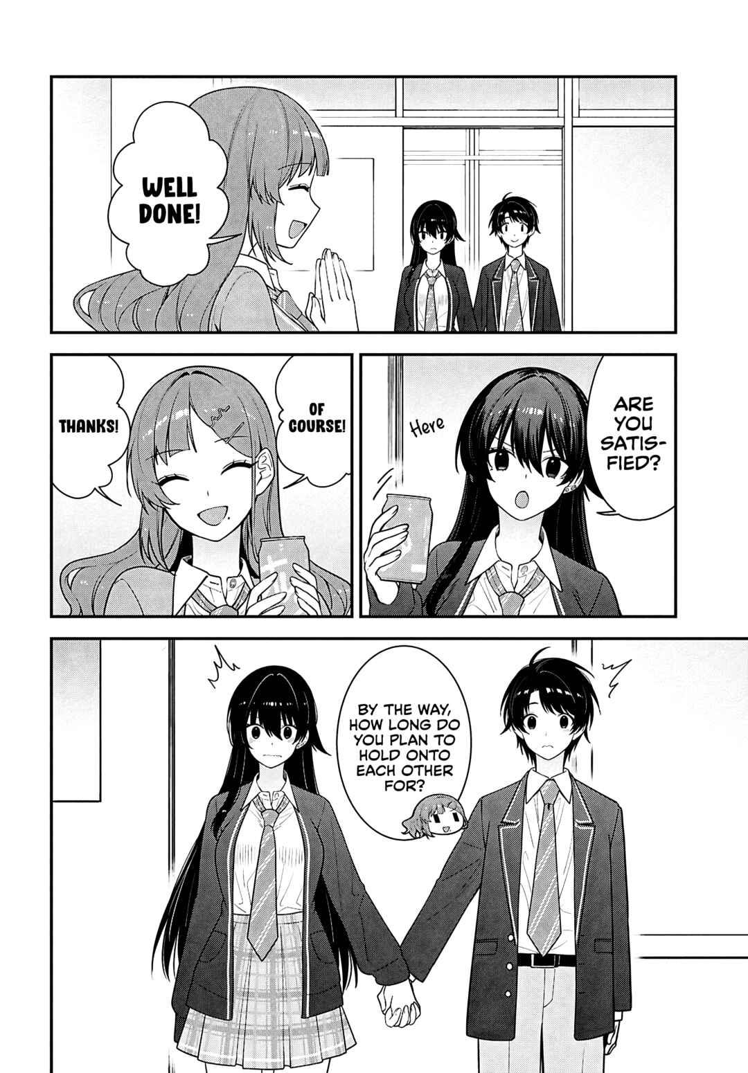 Tonari no Seki no Yankee Shimizu-san ga Kami wo Kuroku Sometekita Chapter 14 - Page 18