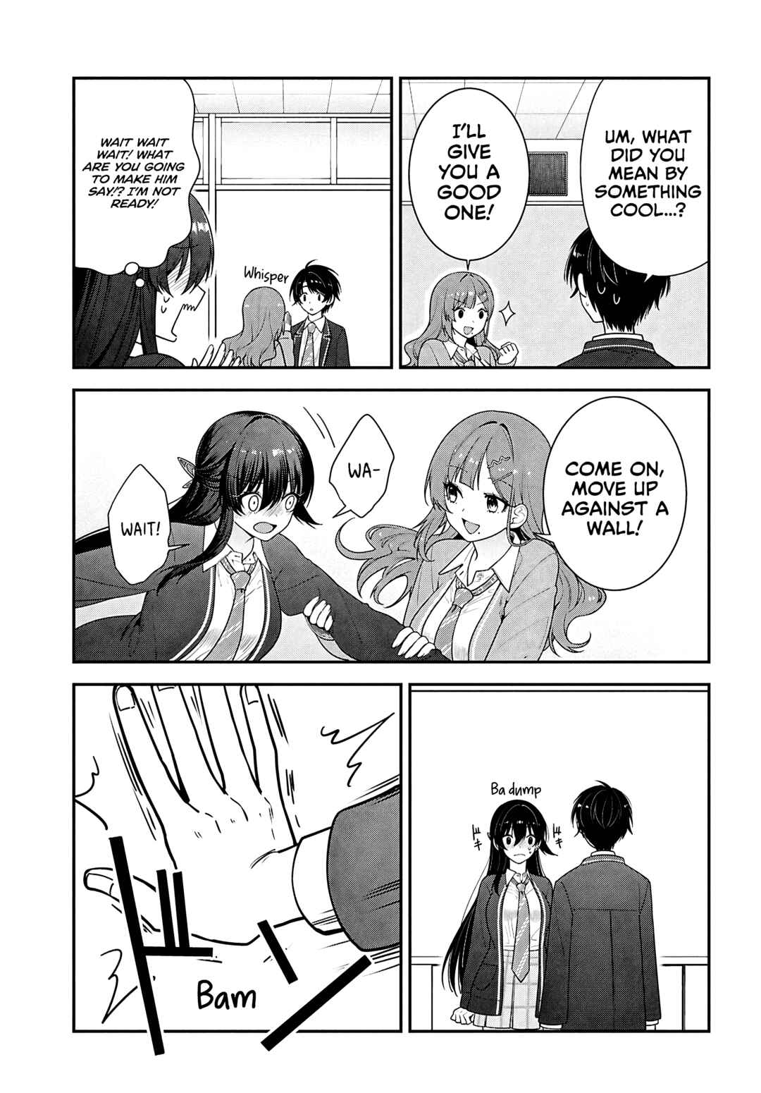 Tonari no Seki no Yankee Shimizu-san ga Kami wo Kuroku Sometekita Chapter 14 - Page 21