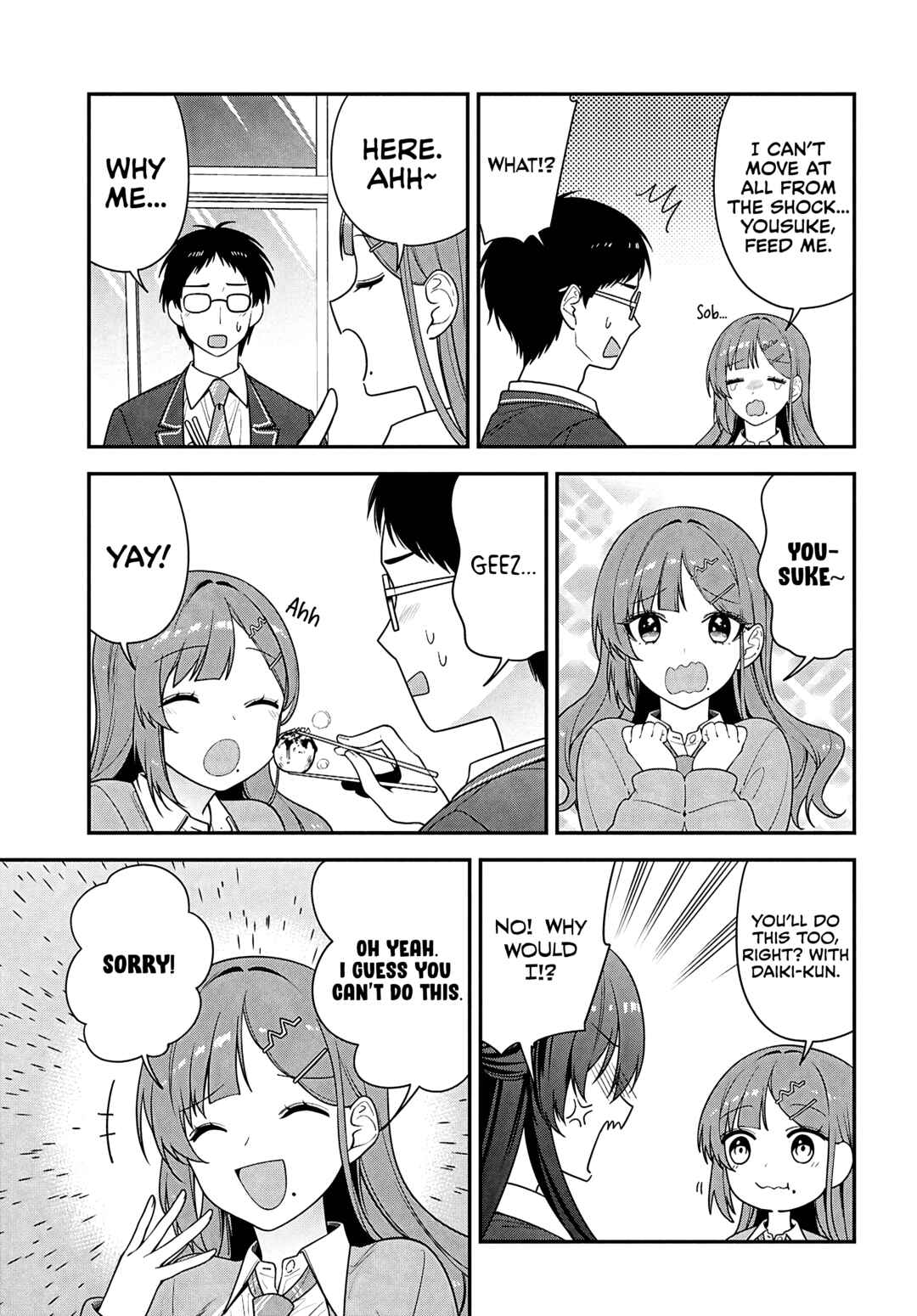 Tonari no Seki no Yankee Shimizu-san ga Kami wo Kuroku Sometekita Chapter 14 - Page 28