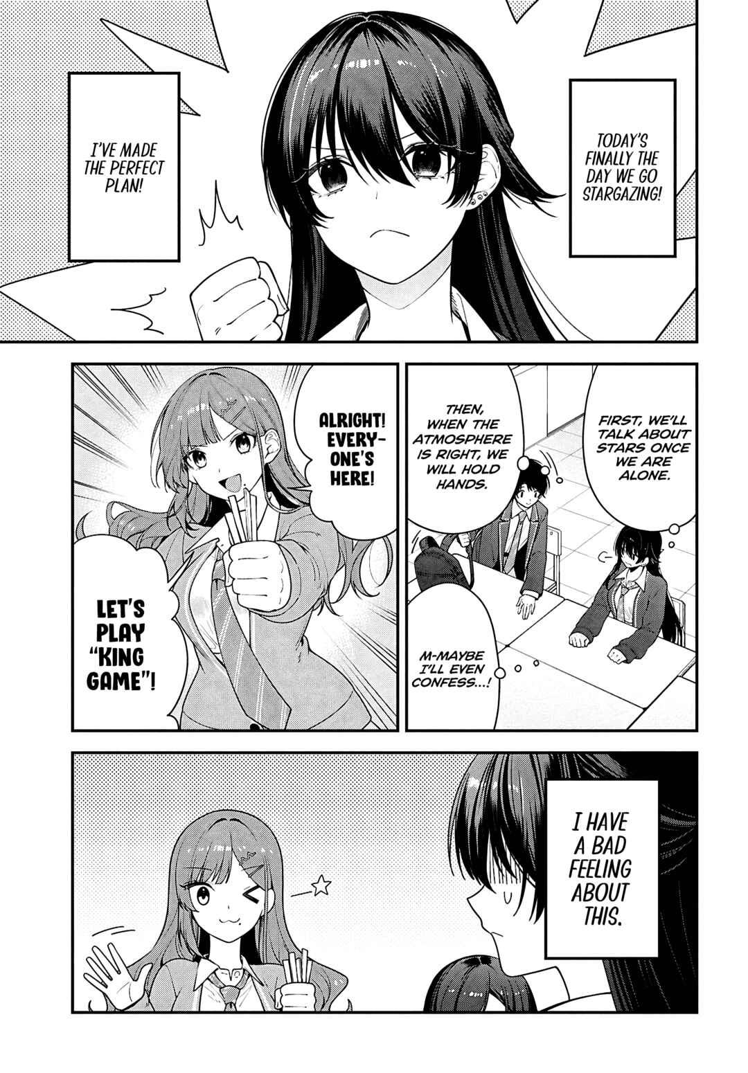 Tonari no Seki no Yankee Shimizu-san ga Kami wo Kuroku Sometekita Chapter 14 - Page 3