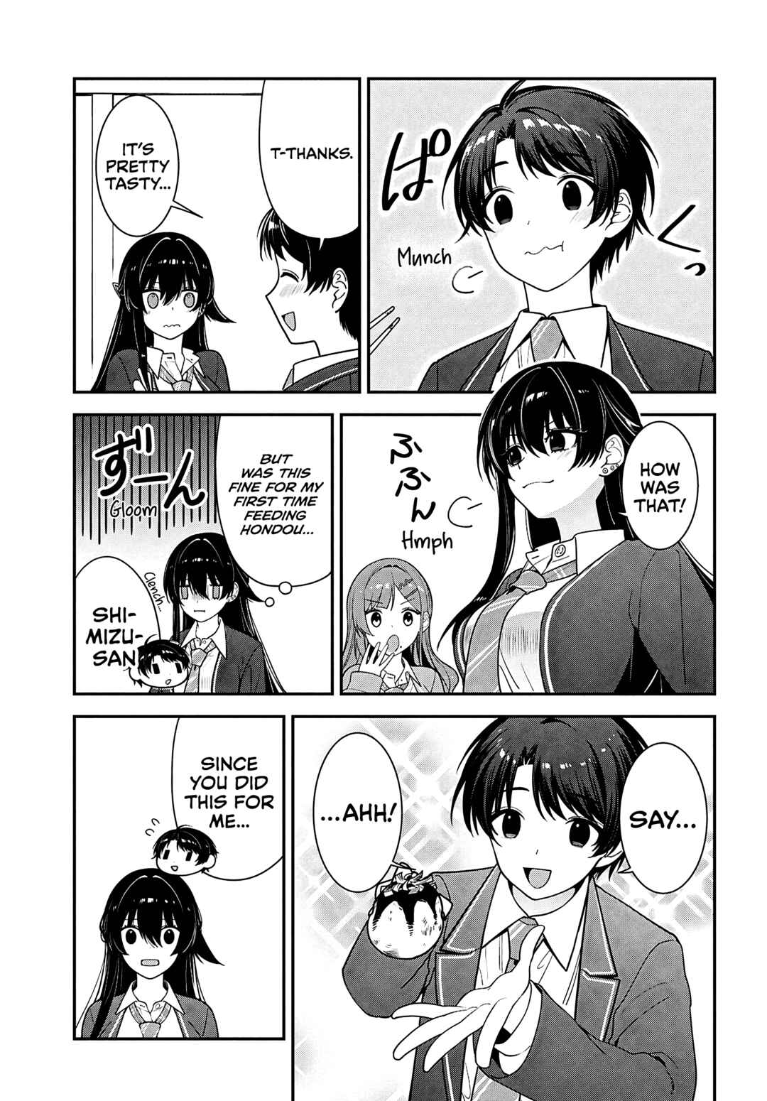 Tonari no Seki no Yankee Shimizu-san ga Kami wo Kuroku Sometekita Chapter 14 - Page 30