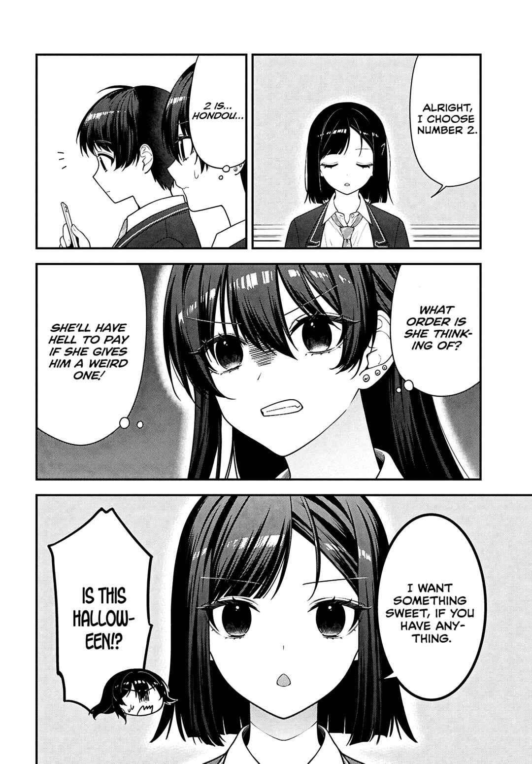 Tonari no Seki no Yankee Shimizu-san ga Kami wo Kuroku Sometekita Chapter 14 - Page 6