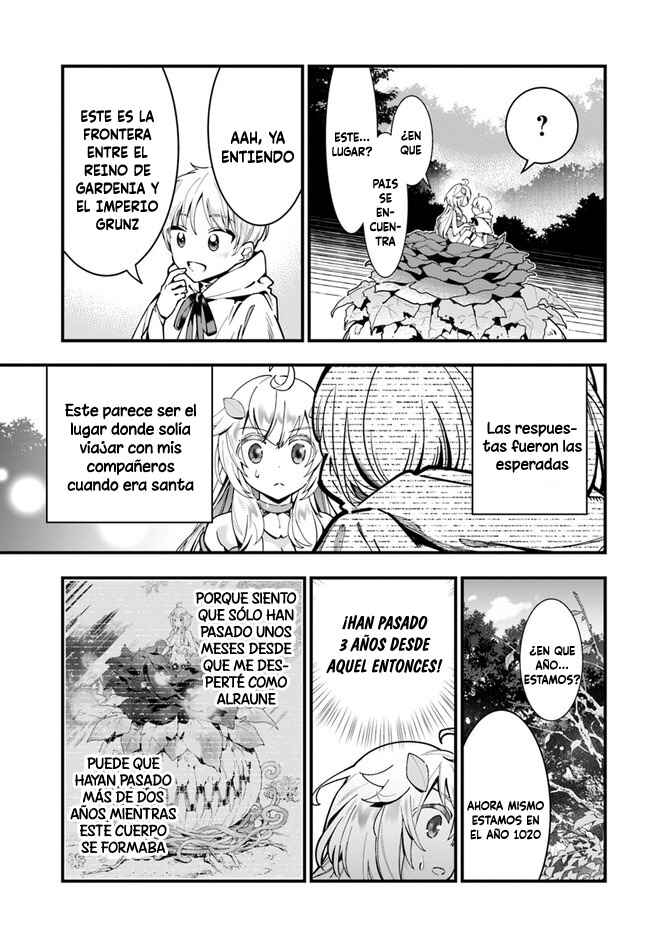 Shokubutsu Monster Musume Nikki: Seijo datta Watashi ga Uragirareta Hate ni Alraune ni Tensei Shite Shimatta node, kore kara wa Kougousei o Shinagara Shizuka ni Shokubutsu Life o Sugoshimasu Chapter 4 - Page 15
