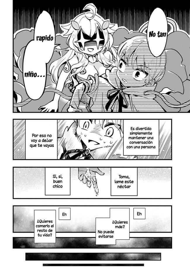 Shokubutsu Monster Musume Nikki: Seijo datta Watashi ga Uragirareta Hate ni Alraune ni Tensei Shite Shimatta node, kore kara wa Kougousei o Shinagara Shizuka ni Shokubutsu Life o Sugoshimasu Chapter 4 - Page 18