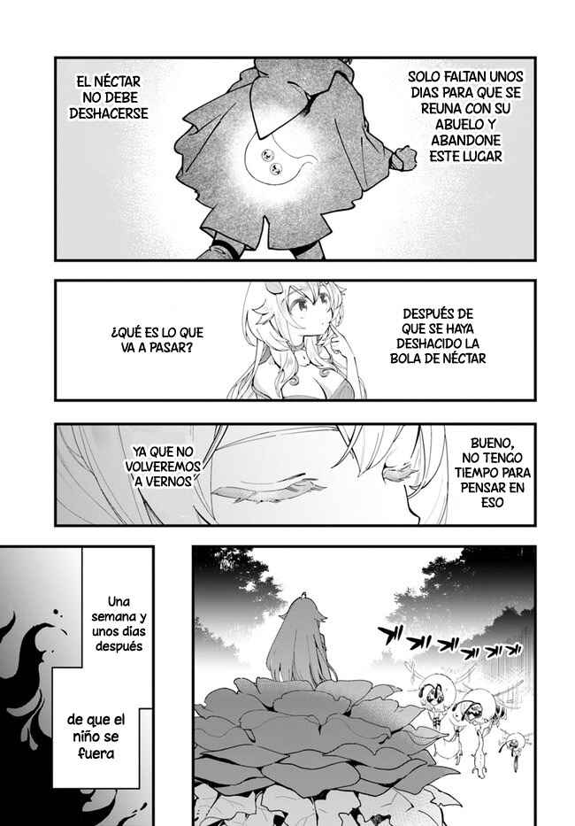 Shokubutsu Monster Musume Nikki: Seijo datta Watashi ga Uragirareta Hate ni Alraune ni Tensei Shite Shimatta node, kore kara wa Kougousei o Shinagara Shizuka ni Shokubutsu Life o Sugoshimasu Chapter 4 - Page 33
