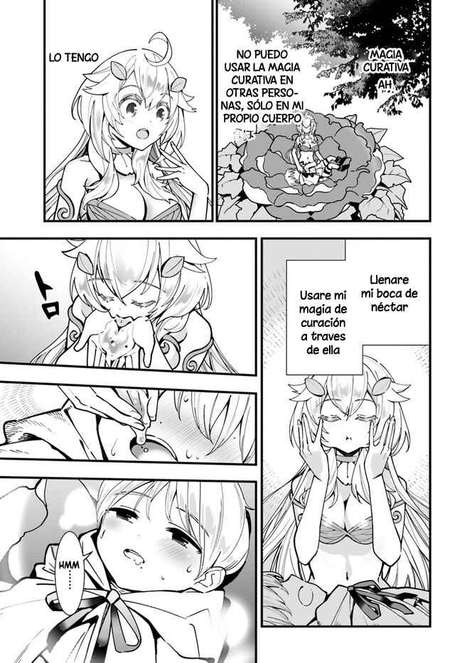 Shokubutsu Monster Musume Nikki: Seijo datta Watashi ga Uragirareta Hate ni Alraune ni Tensei Shite Shimatta node, kore kara wa Kougousei o Shinagara Shizuka ni Shokubutsu Life o Sugoshimasu Chapter 4 - Page 7