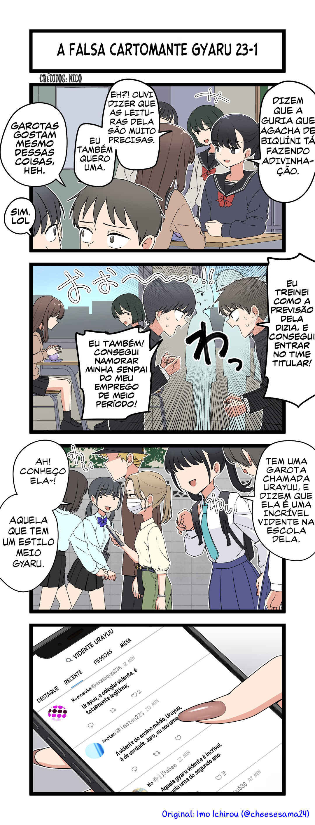 Phony Fortune-Telling Gyaru Chapter 23 - Page 2