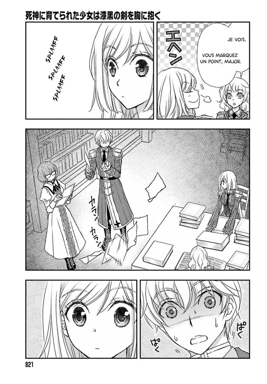 Shinigami ni Sodaterareta Shoujo wa Shikkoku no Tsurugi o Mune ni Idaku Chapter 47 - Page 5