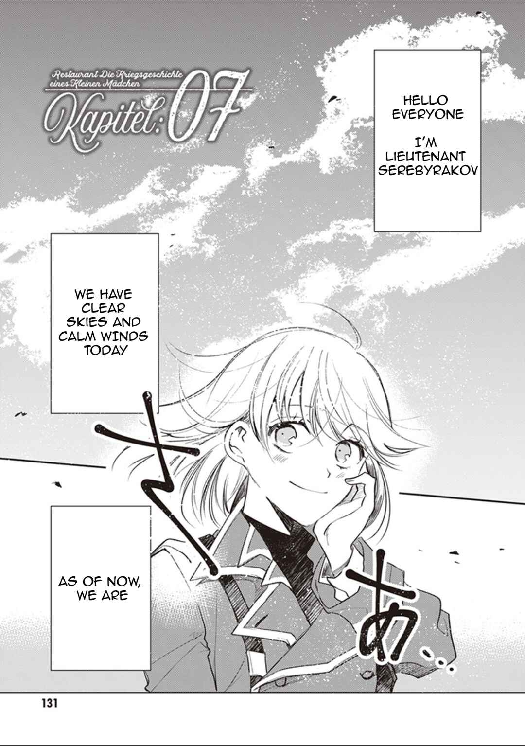 Youjo Senki Shokudou Chapter 7 - Page 1