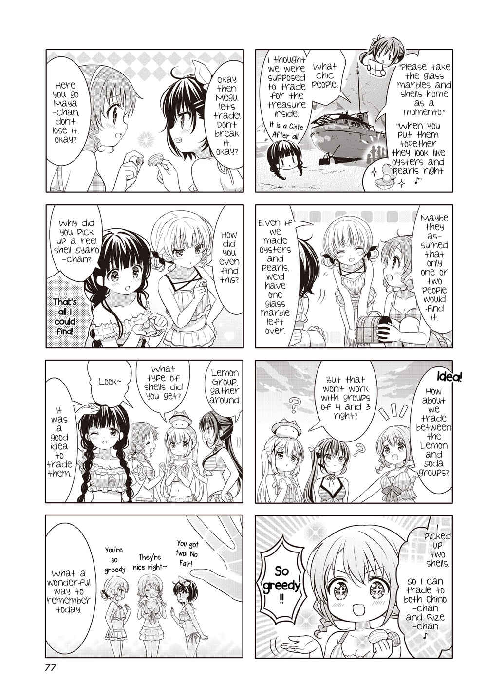 Gochuumon wa Usagi desu ka? Chapter 142 - Page 7