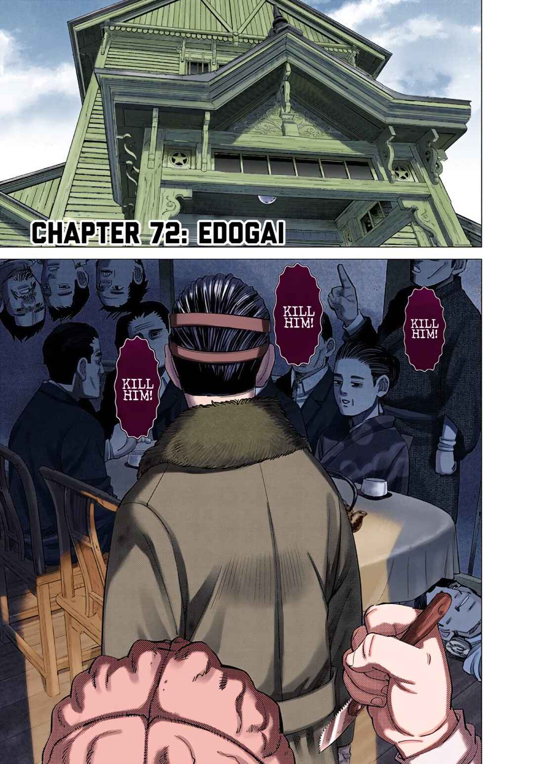 Golden Kamuy (Official Colored) Chapter 72 - Page 1