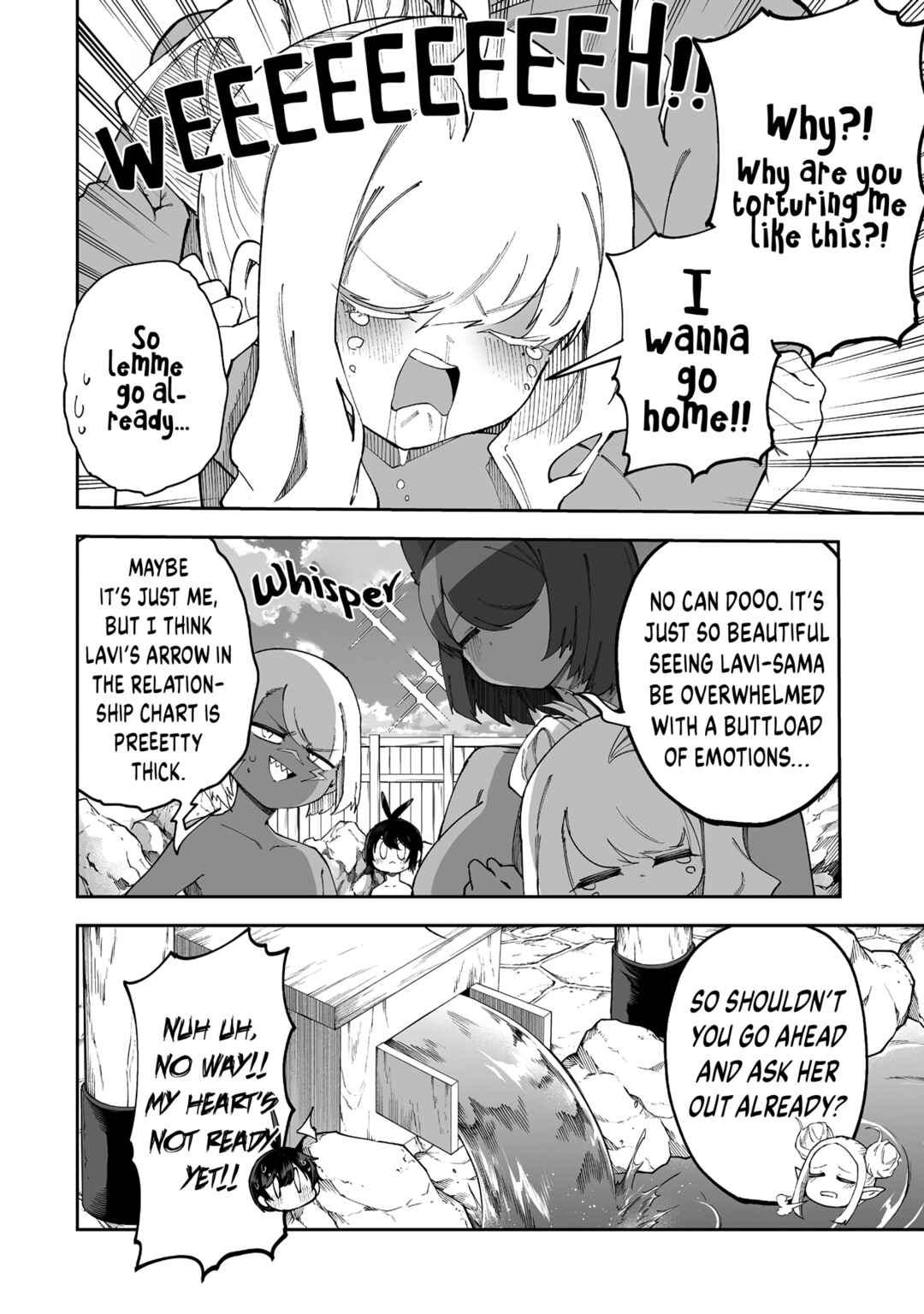 Shiboritoranaide, Onna Shounin-san!! Chapter 55.2 - Page 8