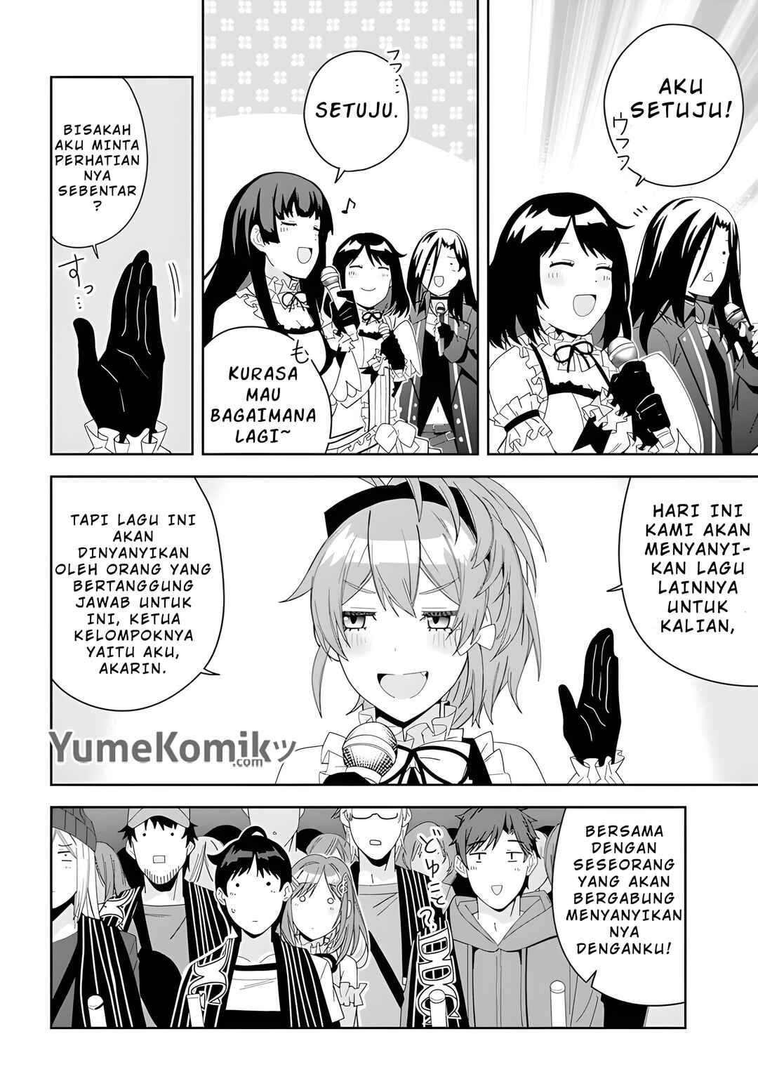 Classmate no Moto Idol ga, Tonikaku Kyodou Fushin nandesu. Chapter 2 - Page 20