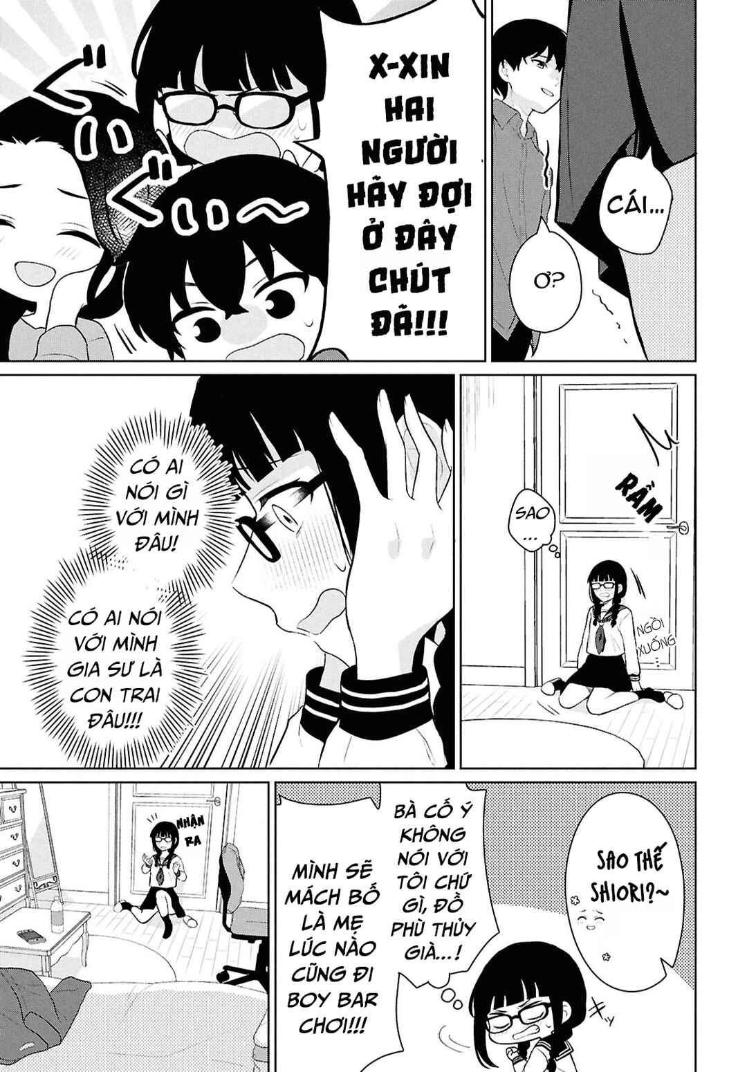 Danjo-hi 1:5 no Sekai demo Futsuu ni Ikirareru to Omotta? ~Gekiomoi Kanjou na Kanojo-tachi ga Mujikaku Danshi ni Honrou Saretara~ Chapter 10 - Page 28