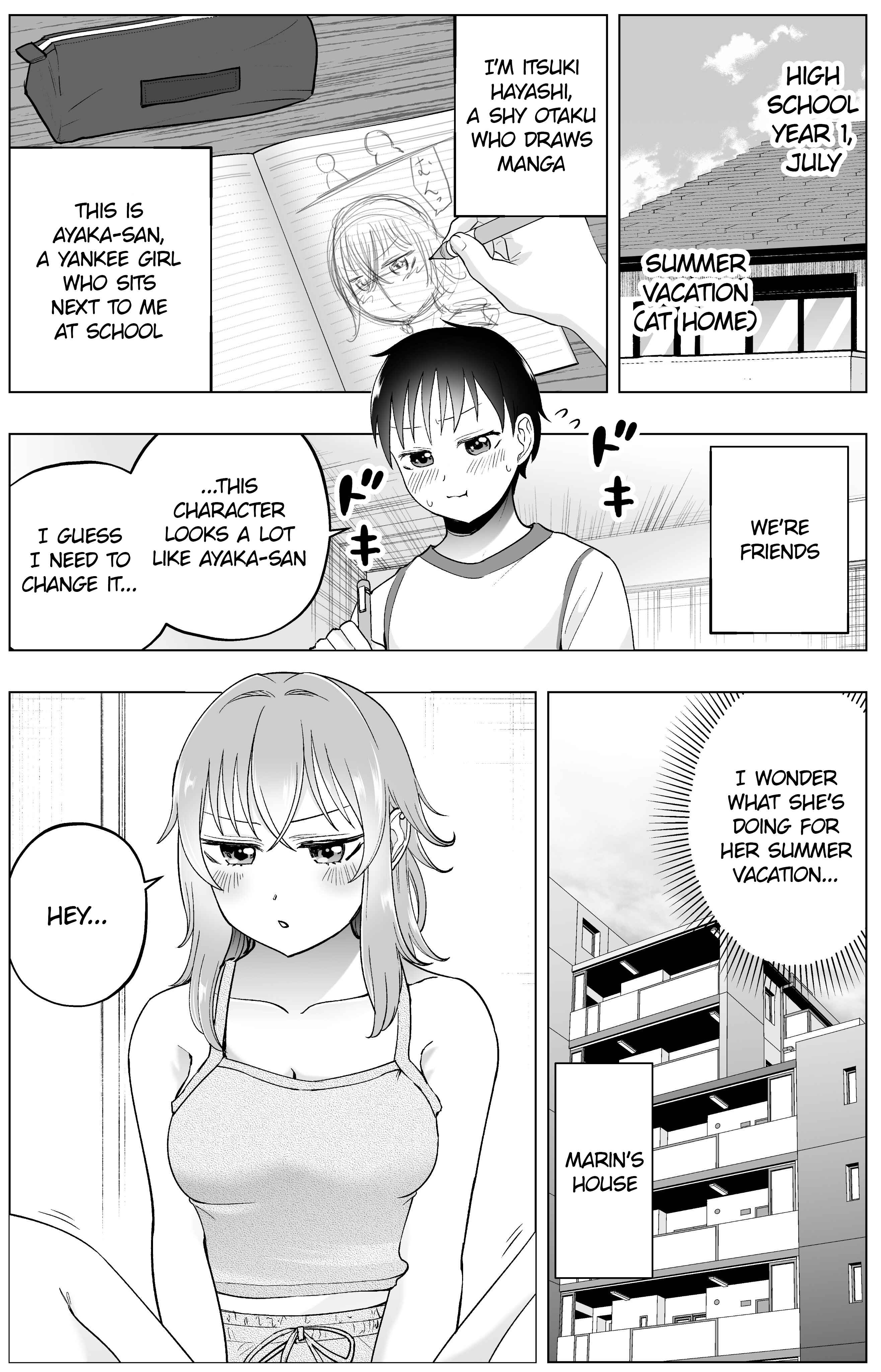 Yankee JK Ayaka-san no Jakuten Chapter 36 - Page 1