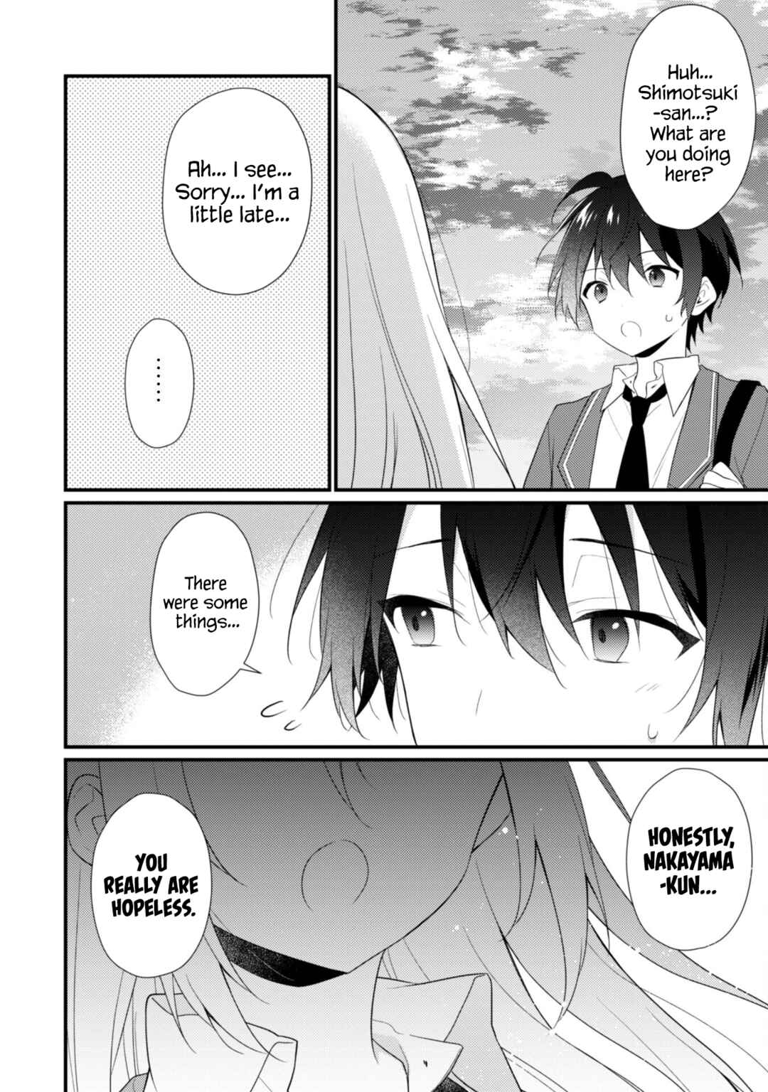 Shimotsuki-san wa Mobu ga Suki: Hitomishiri na Kanojo wa Ore ni Dake Dere Amai Chapter 9 - Page 11
