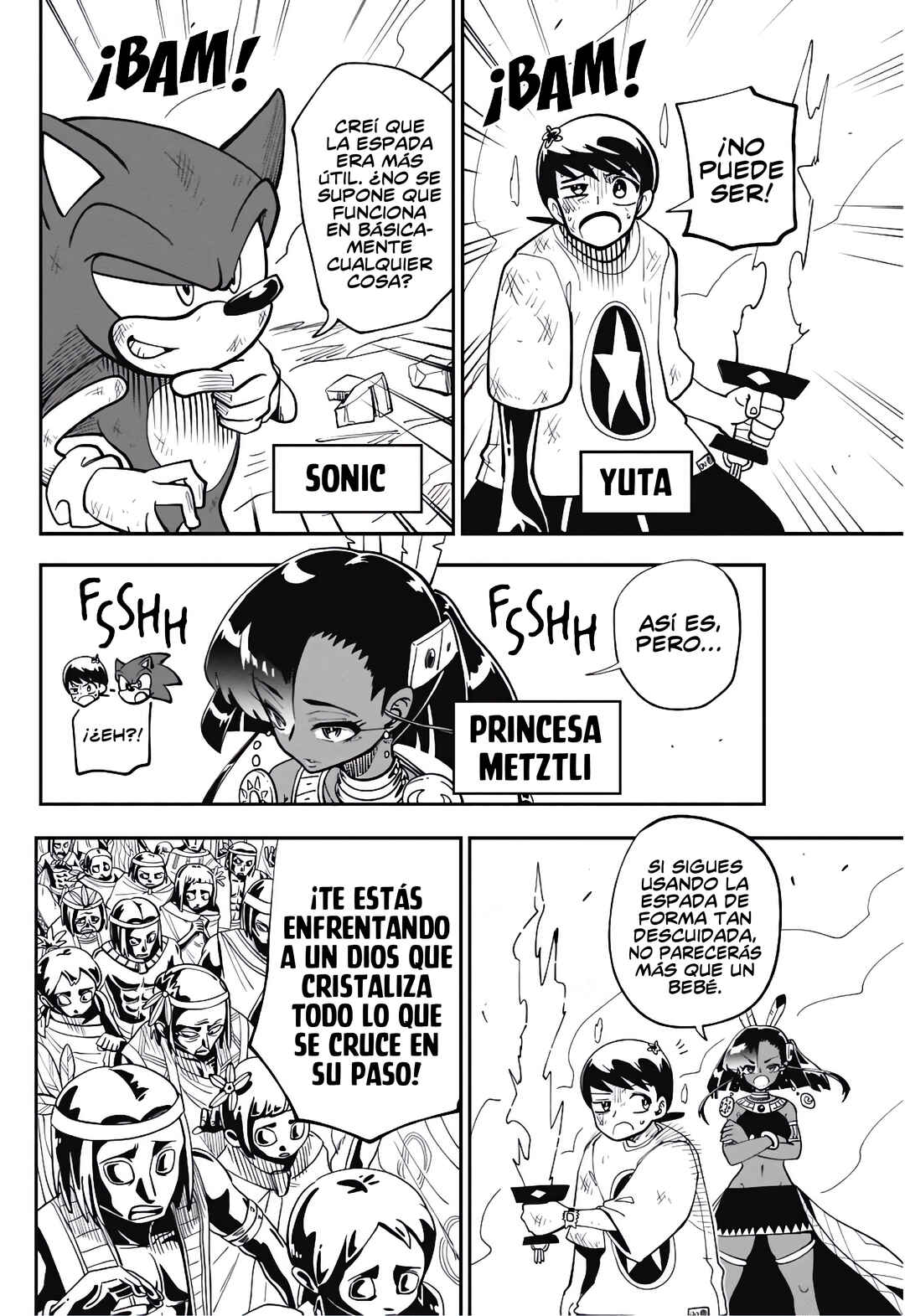Sonic to Yuuki no Tsurugi Chapter 8 - Page 2
