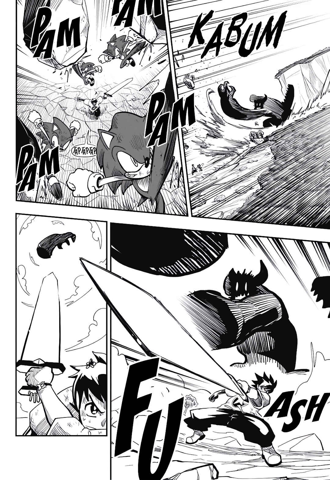 Sonic to Yuuki no Tsurugi Chapter 8 - Page 23