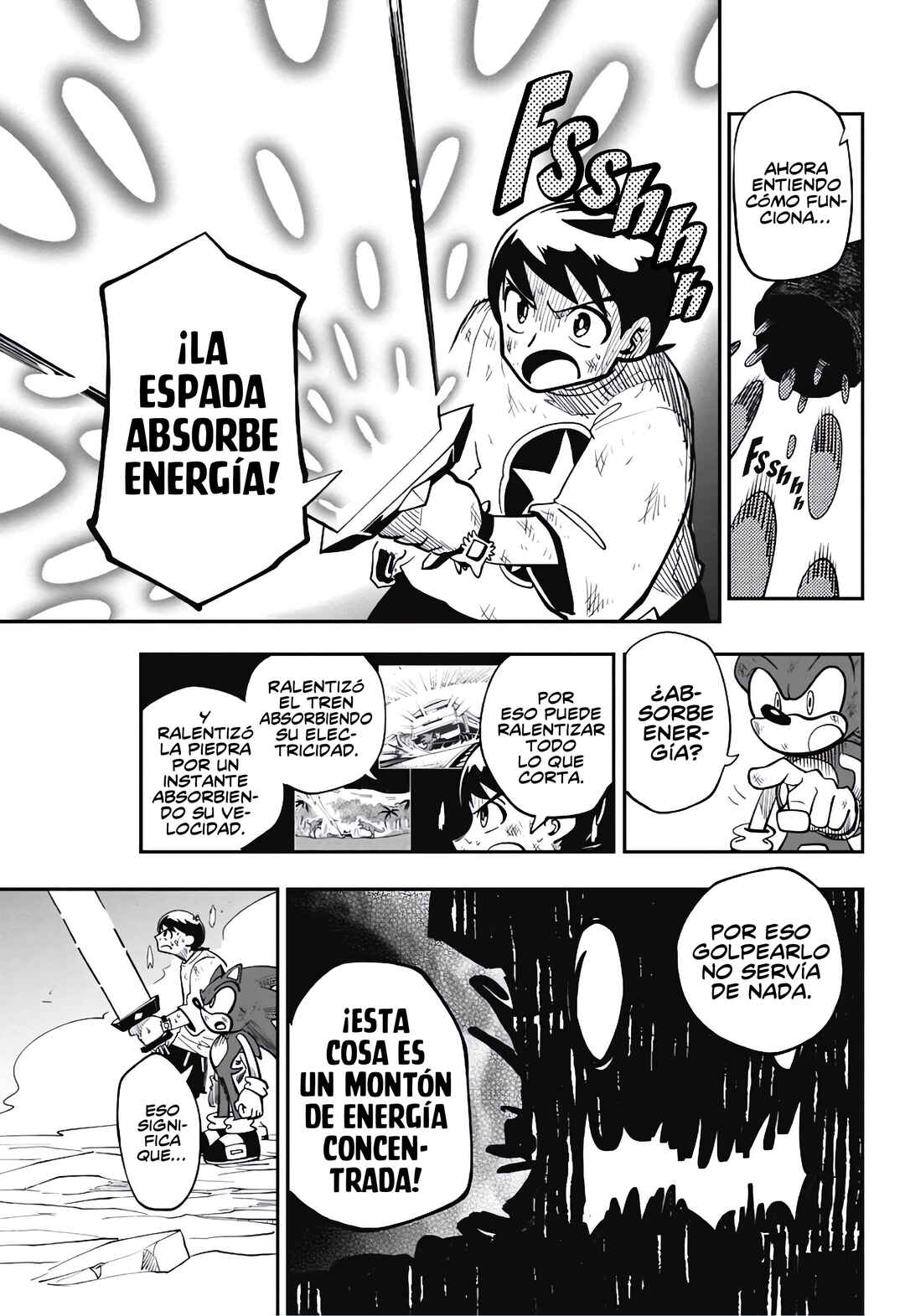 Sonic to Yuuki no Tsurugi Chapter 8 - Page 24