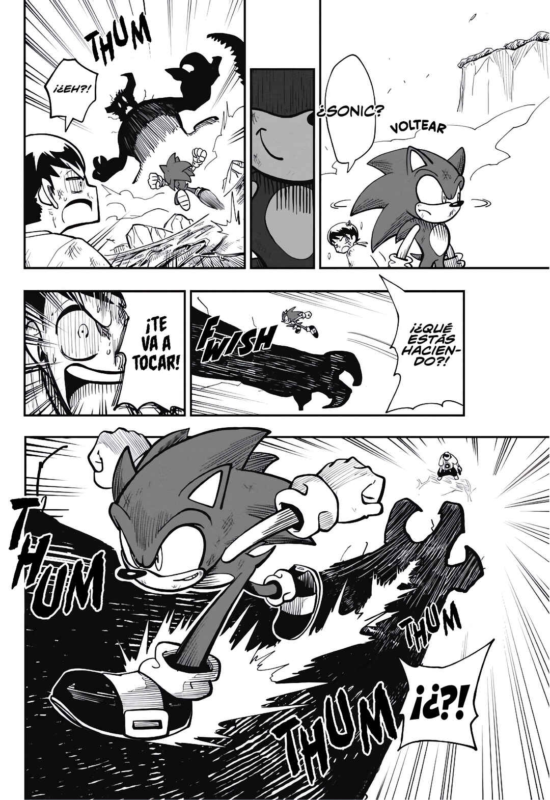 Sonic to Yuuki no Tsurugi Chapter 8 - Page 8