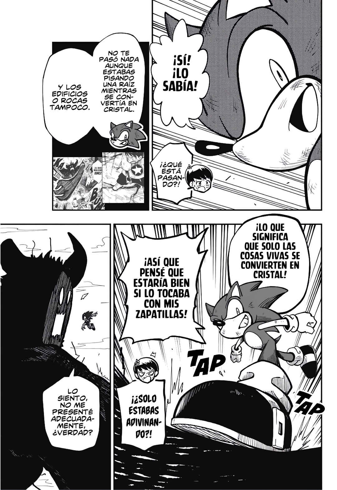 Sonic to Yuuki no Tsurugi Chapter 8 - Page 9