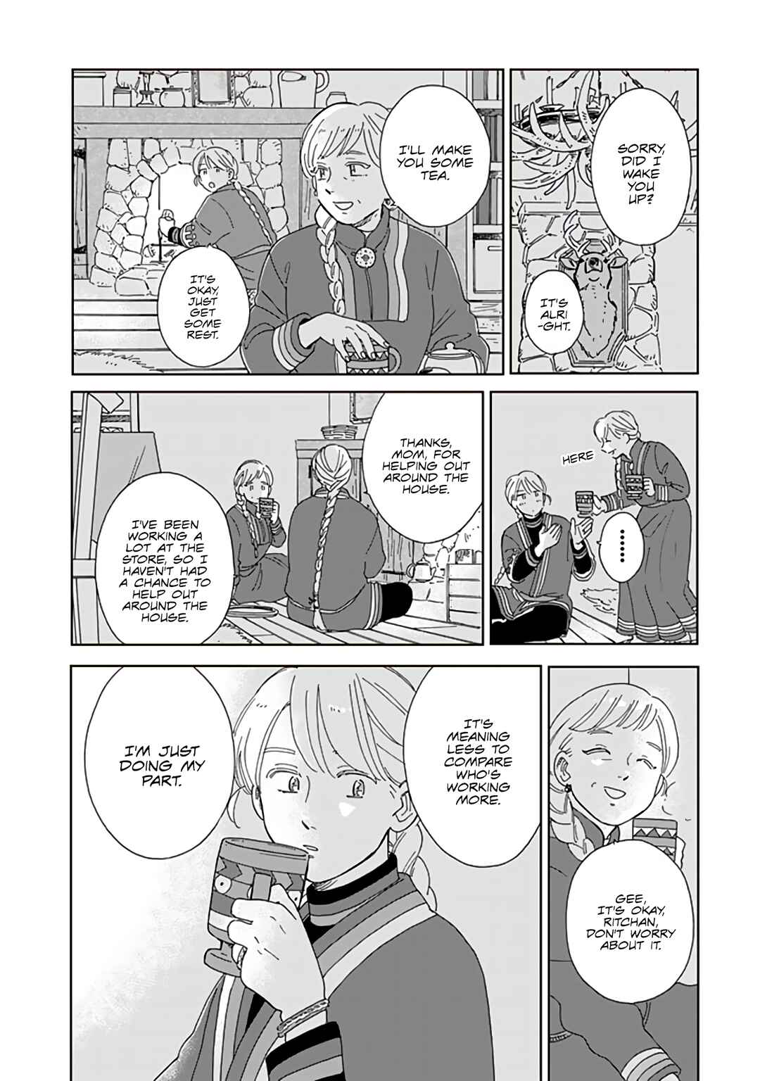 Hokuo Kizoku to Moukinzuma no Yukiguni Karigurashi Chapter 89 - Page 12