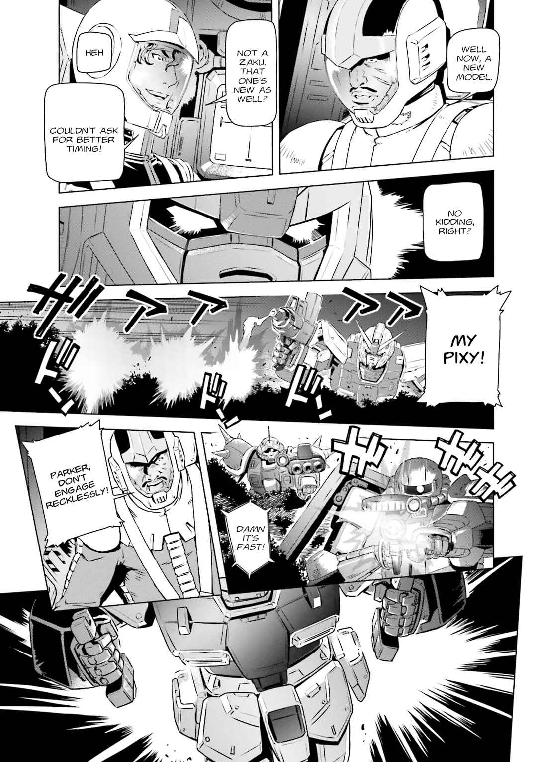 Mobile Suit Gundam Side Story - Missing Link Chapter 3 - Page 15